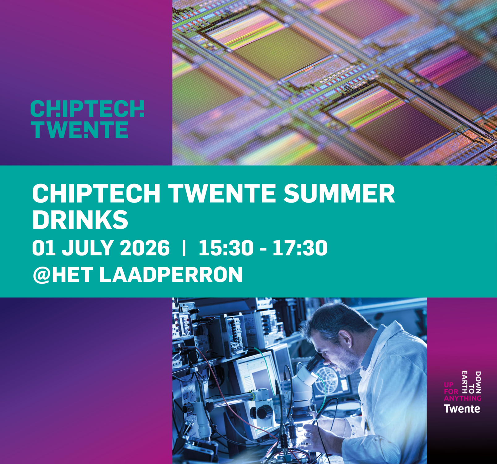 ChipTech Twente summer drinks 2026