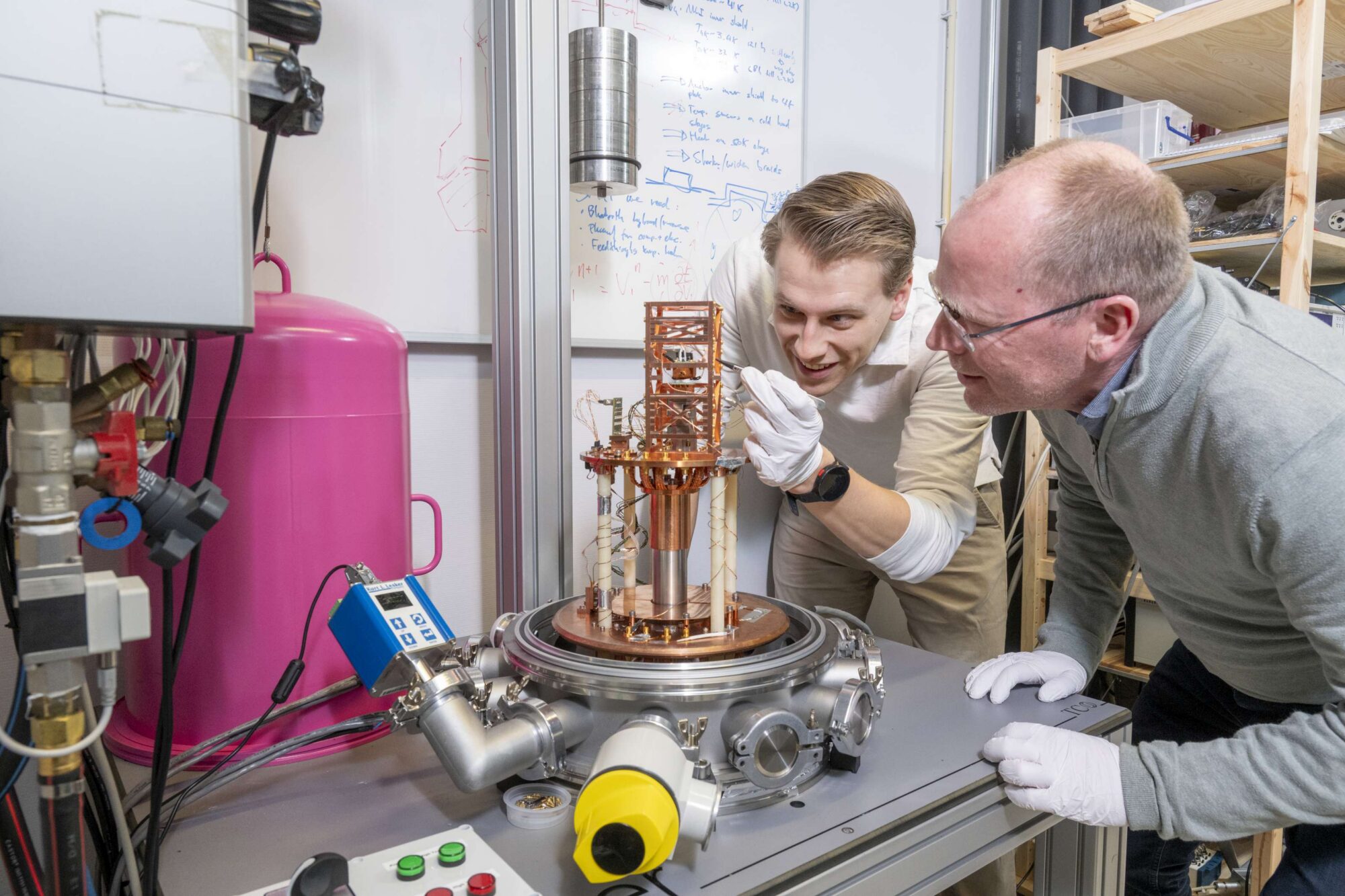 Superconducting quantum sensor goes vertical