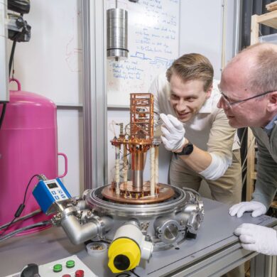 Superconducting quantum sensor goes vertical